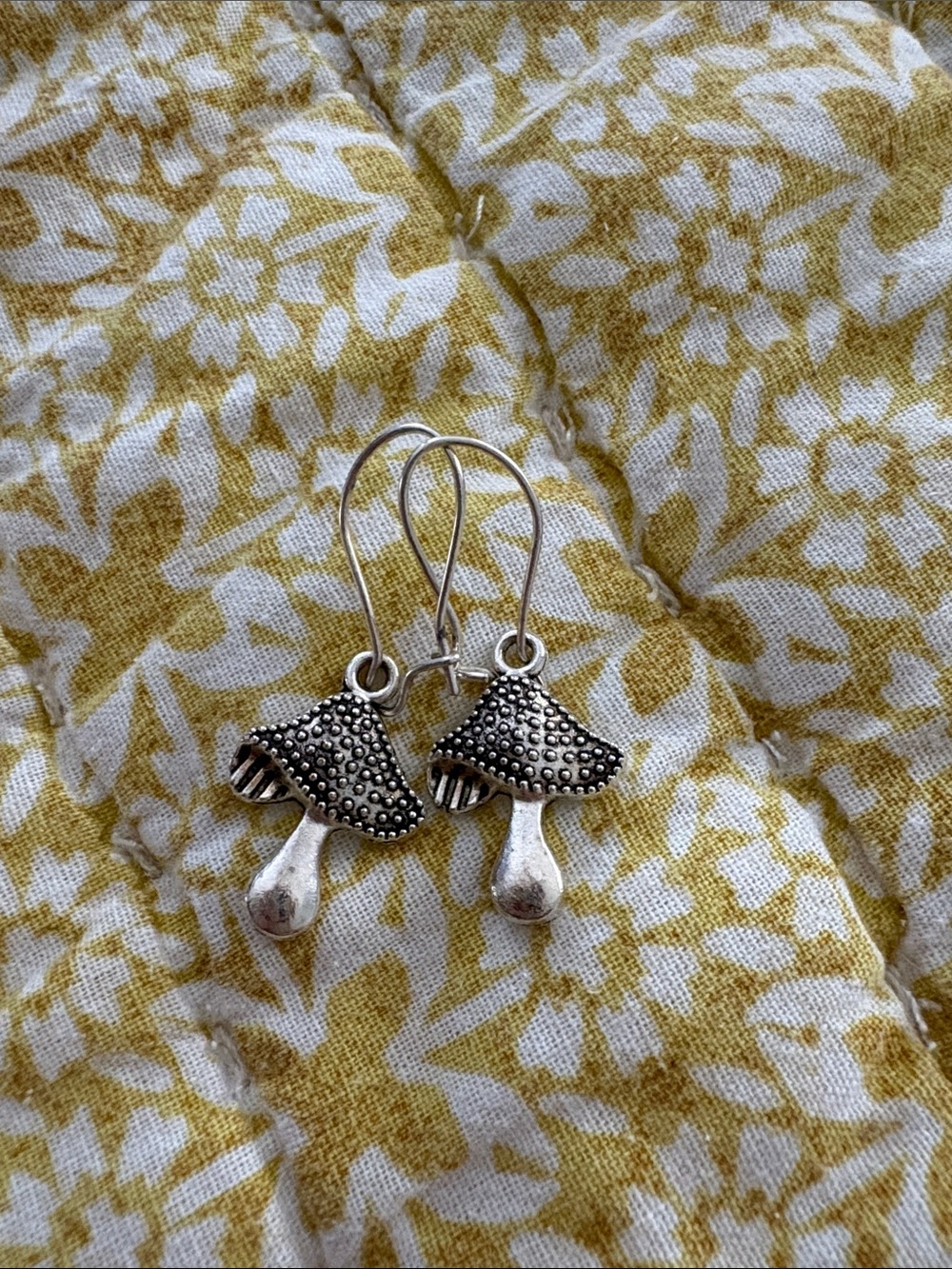 Mushie Drop Earrings 🍄